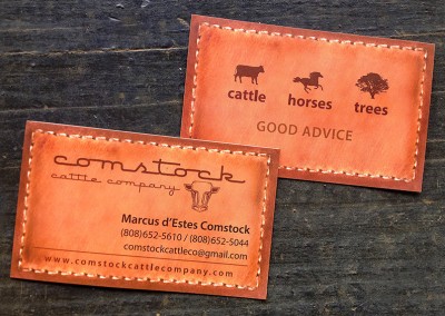 Costock Cattle Co. | card design
