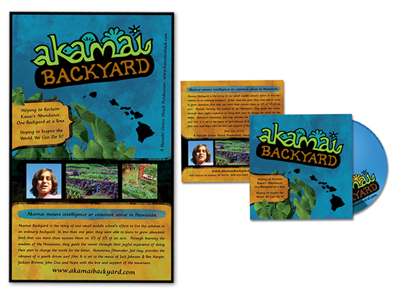 DVD and Poster design: Akamai Backyard