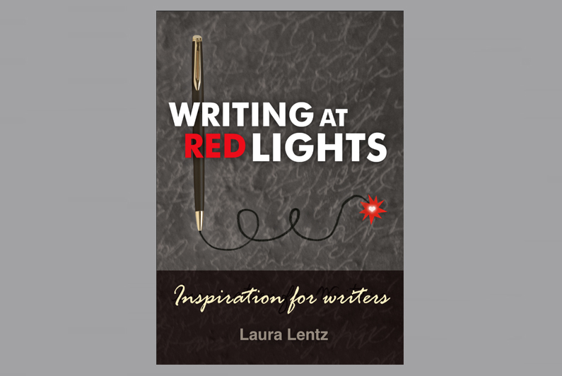 Writing at Red Lights by Laura Lentz - book design by Limor Farber Design Studio