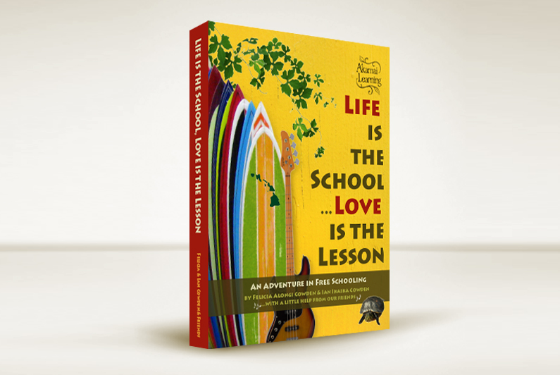 Life is the School Love is the Lesson - book design by Limor Farber Design Studio